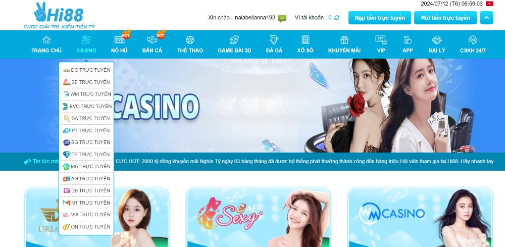 Cách tham gia chơi bắn cá tại sảnh TP Casino Hi88